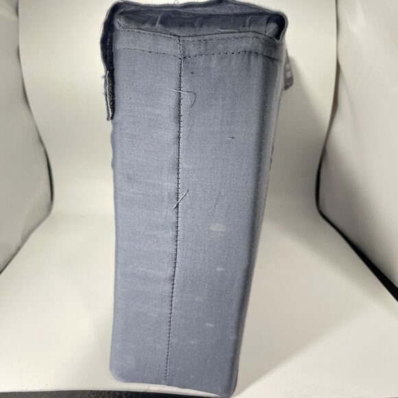 Brooks Brothers Solid Blue KING 100% Cotton Sheet Set NEW - Picture 3 of 5